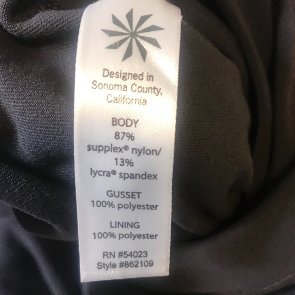 Athleta Gray Cropped Leggings - Picture 8 of 8